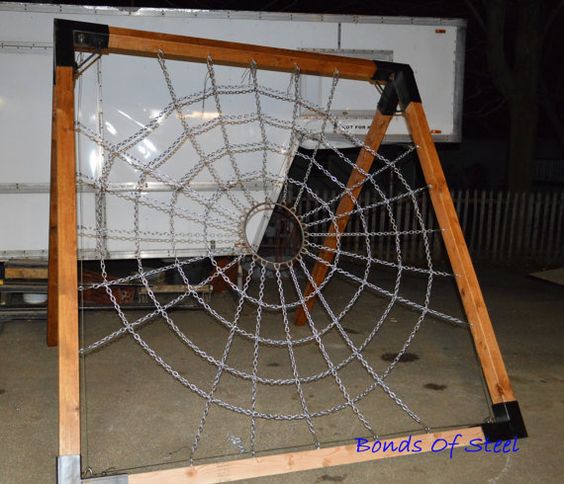 spiderweb bondage frame